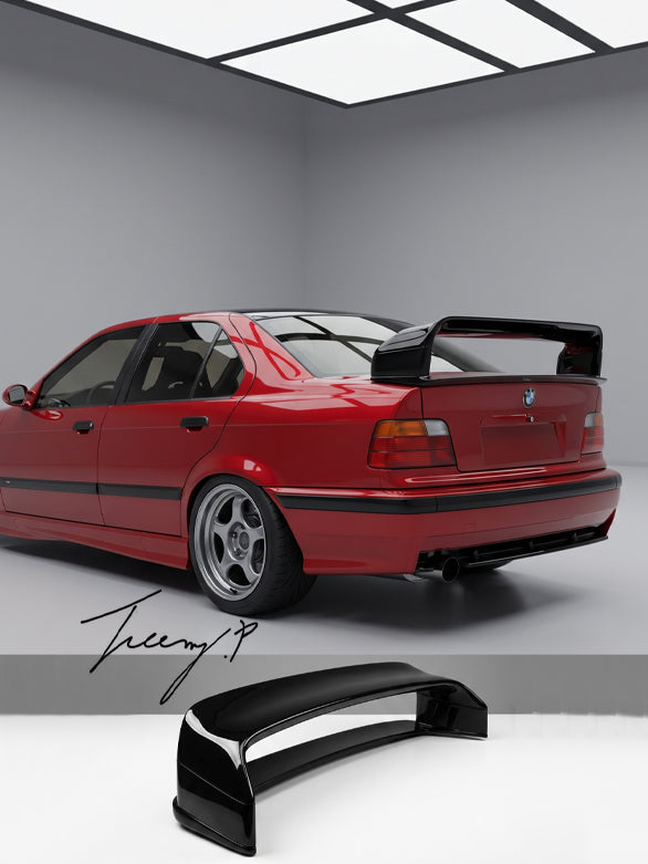 BMW E36 LTW Style Gloss Black Rear Spoiler
