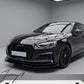 Audi A5 S Line F5 coupe sportback gloss black front lip splitter