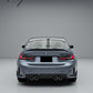 BMW 3 SERIES G20 2020+ GLOSS BLACK REAR HIGH PSM DUCKTAIL BOOT SPOILER BODYKIT