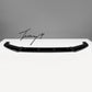 Audi A5 S Line F5 coupe sportback gloss black front lip splitter
