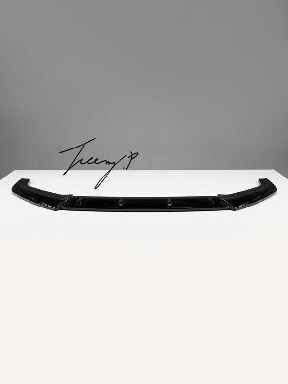 Audi A5 S Line F5 coupe sportback gloss black front lip splitter