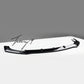 Gloss black front splitter for Mercedes E Class W213 C238 AMG Line E53 2017 to 2020
