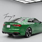 Audi A5 S5 RS5 B9 two door coupe gloss black rear boot spoiler lip wing 2017 plus
