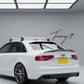 M4 Style Carbon Fibre Look Rear Boot Lip Spoiler for Audi A4 B8.5 2012-2016
