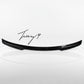 Audi A8 rear boot lip spoiler wing gloss black 2009 to 2017