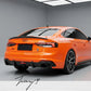 Audi A5 S5 RS5 B9 sportback gloss black rear boot spoiler lip wing 2017 plus
