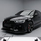 Audi RS3 8V facelift gloss black front lip splitter