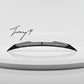Audi A5 B8 sportback four door gloss black PSM ducktail boot spoiler lip 2007 to 2016
