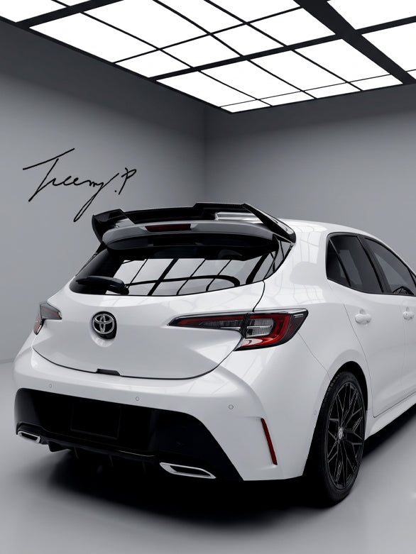 Toyota Corolla E210 Gloss Black Rear Spoiler
