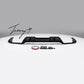 Rear diffuser spoiler body kit installed on a 2020-2024 BMW 2 Series Gran Coupe F44