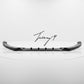 Gloss Black Front Splitter Spoiler Lip for Audi A4 S4 S Line B8 2008-2012
