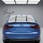 M4 Style Gloss Black Rear Boot Lip Spoiler Wing for Audi A4 B8.5 Facelift 2012-2016