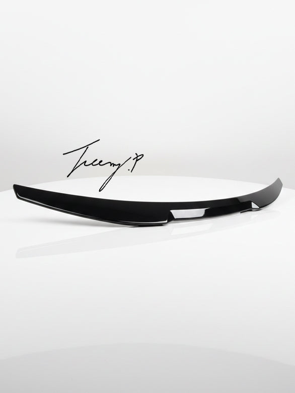 M4 Style Gloss Black Rear Boot Lip Spoiler Wing for Audi A4 B8.5 Facelift 2012-2016