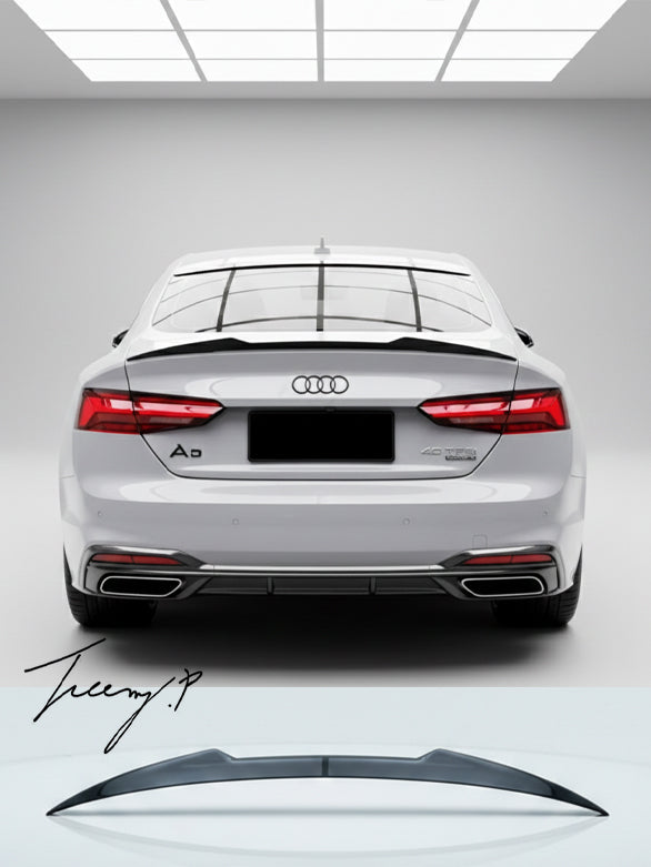 Audi A5 S5 RS5 B9 Sportback M4 style rear boot spoiler wing
