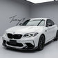 Black mirror caps upgrade for BMW 2 Series F87 sporty exterior styling