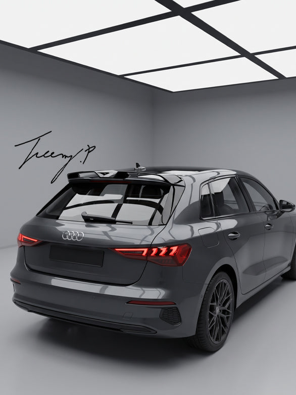 Audi A3 8Y Oettinger Style Gloss Black Rear Spoiler

