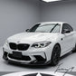 Black mirror caps upgrade for BMW 2 Series F87 sporty exterior styling