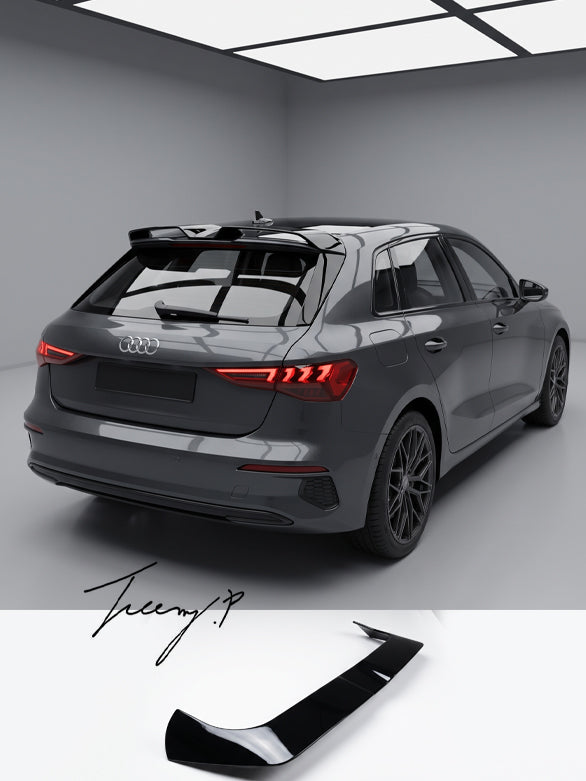 Audi A3 8Y Oettinger Style Gloss Black Rear Spoiler
