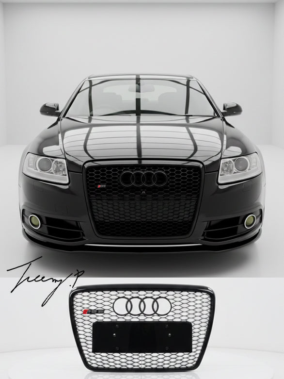 Audi A6 S6 C6 RS6 style front honeycomb grille

