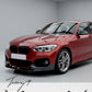 Carbon look front spoiler splitter lip for BMW 1 Series F20 F21 LCI M Sport 2015 to 2019
