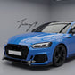 Audi A5 S5 B9 RS5 style honeycomb mesh front bumper centre grille
