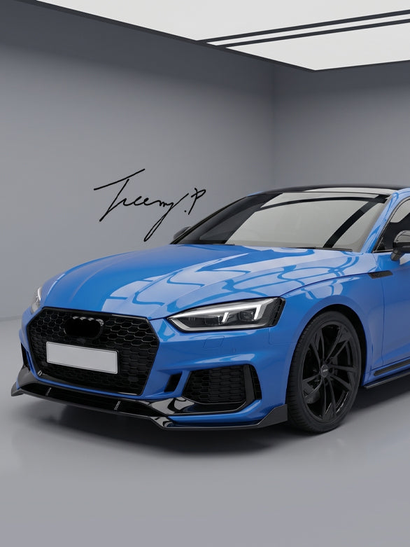 Audi A5 S5 B9 RS5 style honeycomb mesh front bumper centre grille

