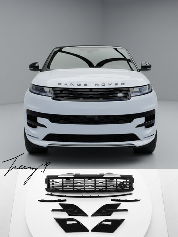 Range Rover Sport L461 gloss black front grille black pack style
