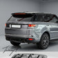 SVR Style Rear Bumper Diffuser Tow Eye Cover for Range Rover Sport L494 2014-2017