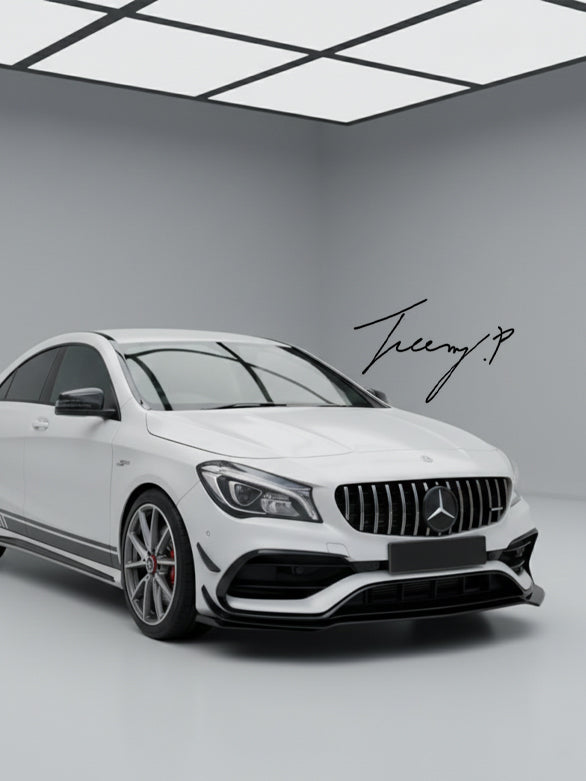 Panamericana GT Style Front Grille for Mercedes CLA C117 W117 X117 AMG 2013-2018