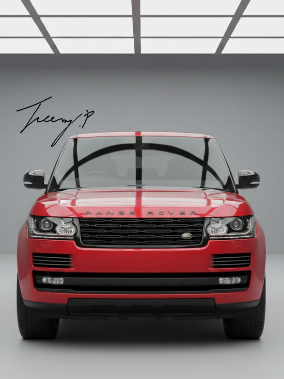 Range Rover Vogue L405 gloss black front grille 2023 style
