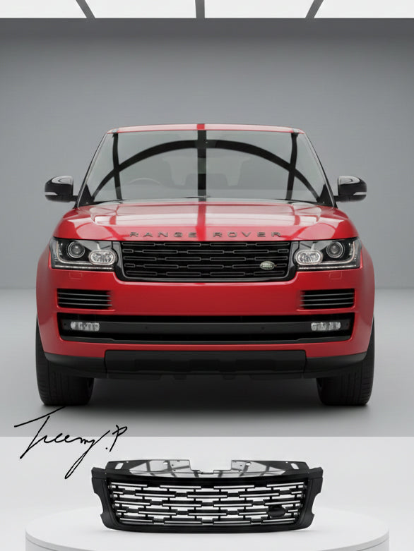 Range Rover Vogue L405 gloss black front grille 2023 style
