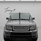 Range Rover Sport L320 pre facelift gloss black chrome front grille
