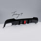 BMW E92 E93 328i M Sport gloss black F1 style rear diffuser valance sporty aggressive rear styling