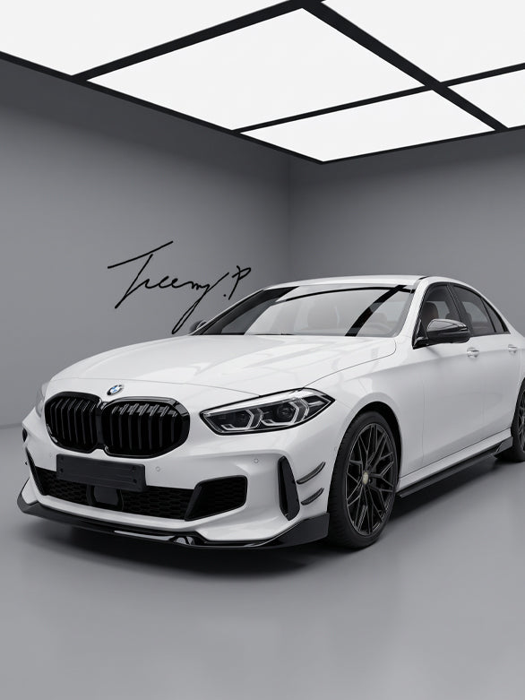 BMW 1 Series F40 Gloss Black Front Splitter

