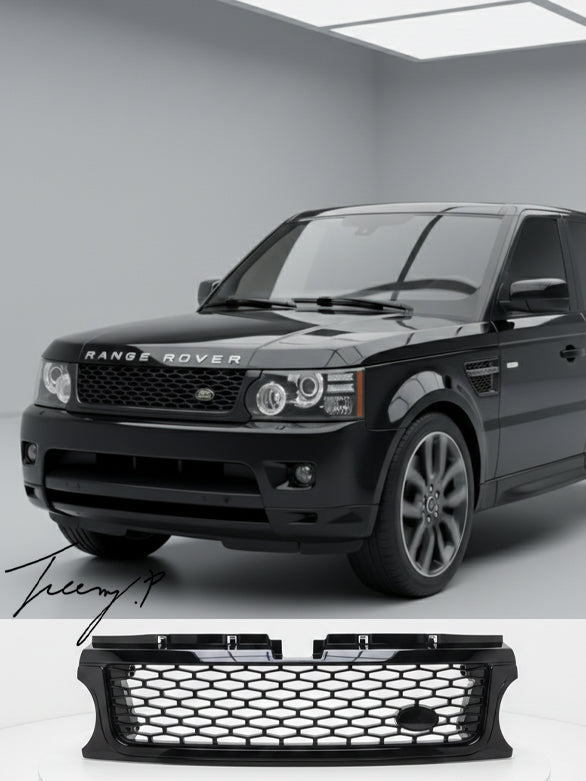 Range Rover Sport L320 Autobiography gloss black front grille
