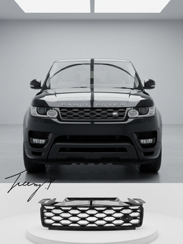 Gloss black front grille for Range Rover Sport L494 facelift
