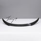 BMW 8 Series G15 and F92 M8 coupe real carbon fiber V style rear boot spoiler sporty aerodynamic upgrade
