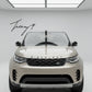 Gloss black facelift look front grille for Discovery Sport L550
