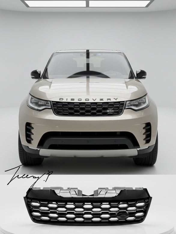 Gloss black facelift look front grille for Discovery Sport L550
