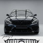 Gloss black AMG GT style front grille for Mercedes C Class W205

