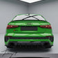 Audi RS3 8Y saloon gloss black rear diffuser valance