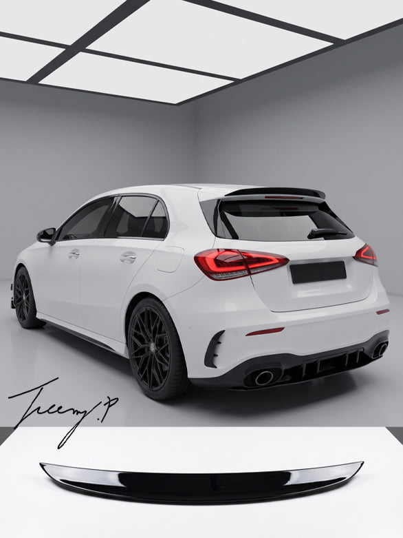 Mercedes A35 W177 Black Rear Roof Spoiler
