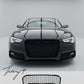 Gloss black RS5 style honeycomb front grille for Audi A5

