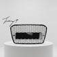 Gloss black RS5 style honeycomb front grille for Audi A5
