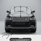 Range Rover Vogue L405 2013-2017 front grille 2018 look gloss black & silver
