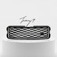 Range Rover Vogue L405 2013-2017 front grille 2018 look gloss black & silver
