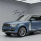 Range Rover Vogue L405 (2013-2022) facelift style silver side wing vents

