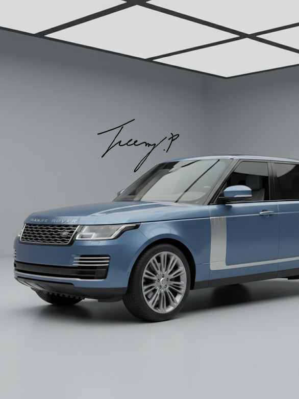 Range Rover Vogue L405 (2013-2022) facelift style silver side wing vents

