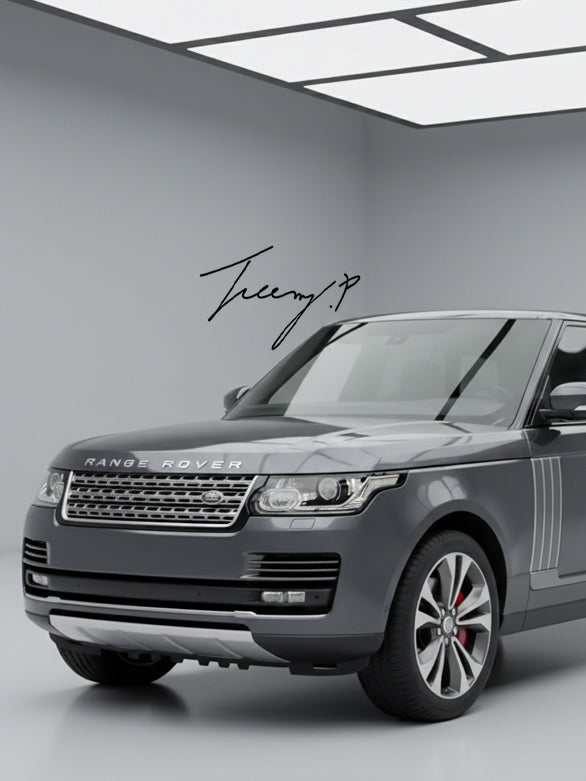 Range Rover Vogue L405 (2018+) SVA style front grille fog cover gloss black
