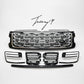 Range Rover Vogue L405 (2018+) SVA style front grille fog cover gloss black
